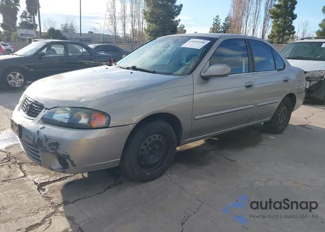 2003 Nissan Sentra Gxe/Xe из США, поврежденный, VIN 3N1CB51D53L811891